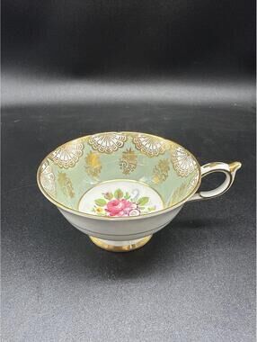 PARAGON bone chine Cup floral sage green